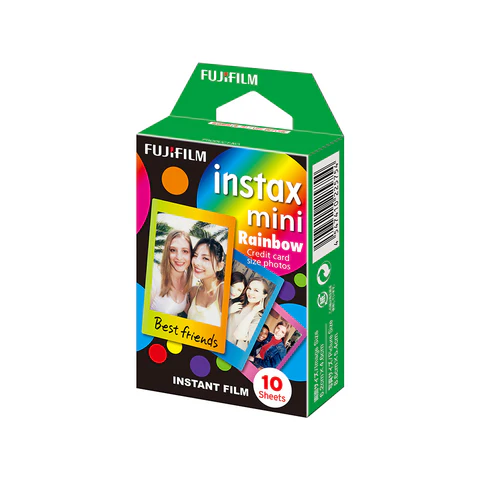 Película Instax Mini – Rainbow (10 exposiciones)