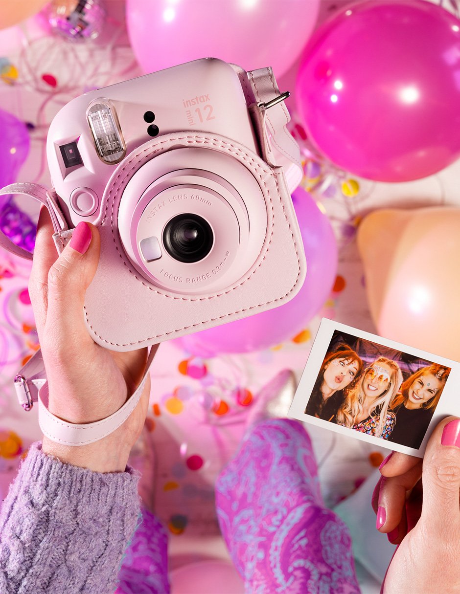 Cámara Fujifilm Instax Mini 12 Rosa