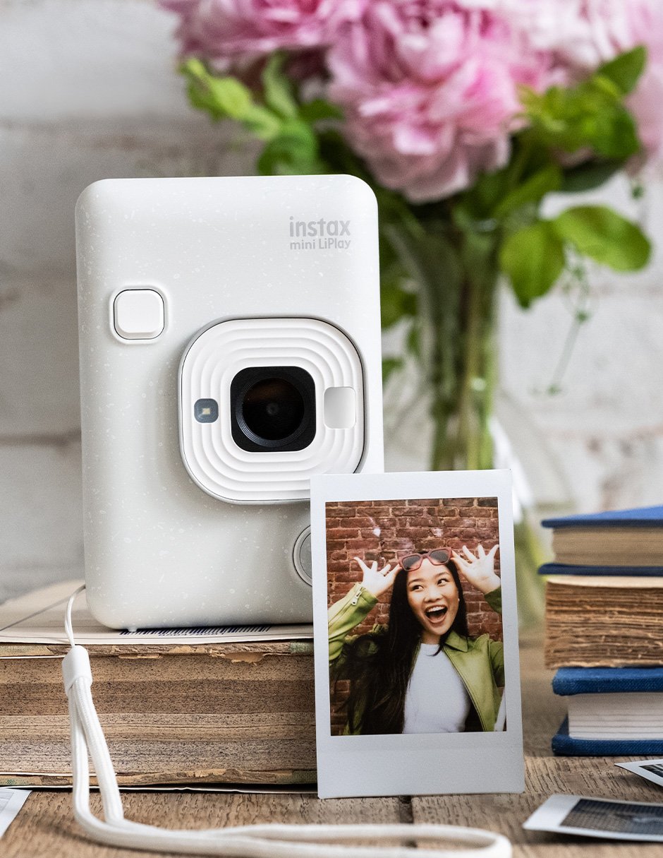 Cámara Fujifilm Instax Mini LiPlay Blanca
