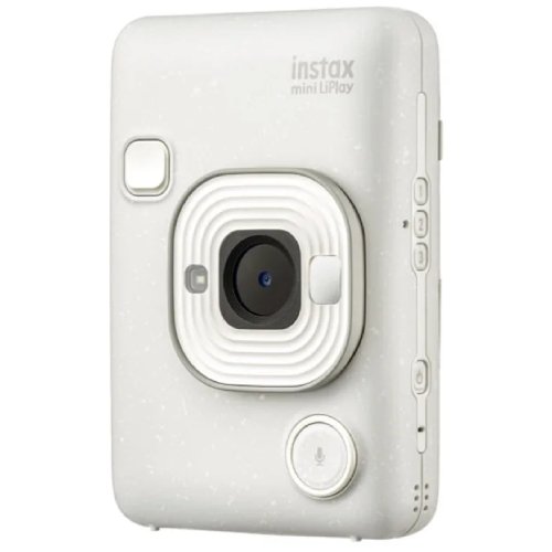 Cámara Fujifilm Instax Mini LiPlay Blanca, Verde, Bronce
