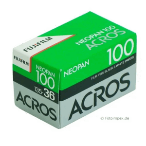 Película Fujifilm Neopan 100 ACROS II 135/36