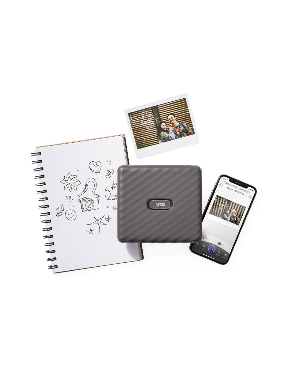 Instax Link Wide (Gris y blanca) - Image 3