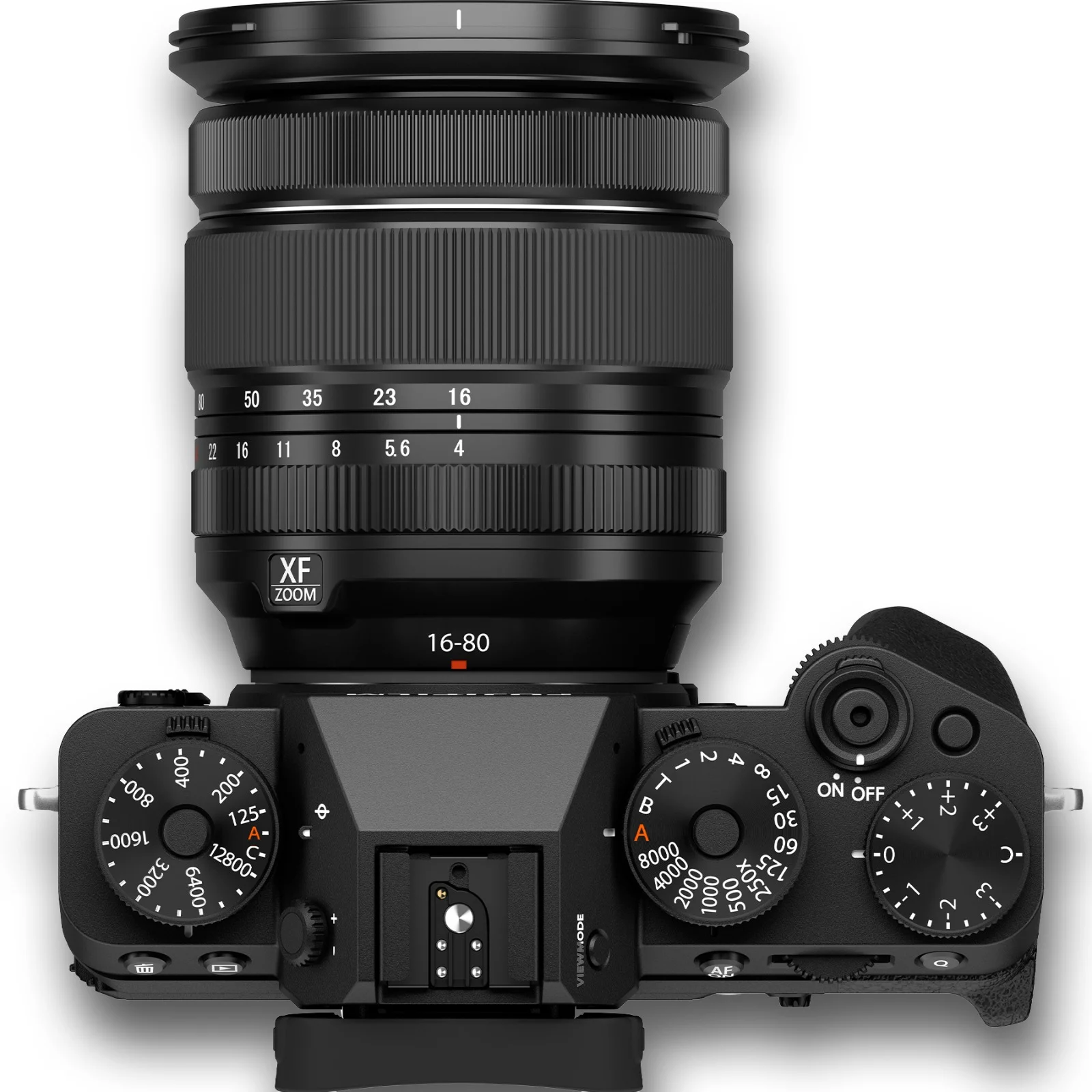 Logo oficial de Fujifilm sobre un fondo de productos