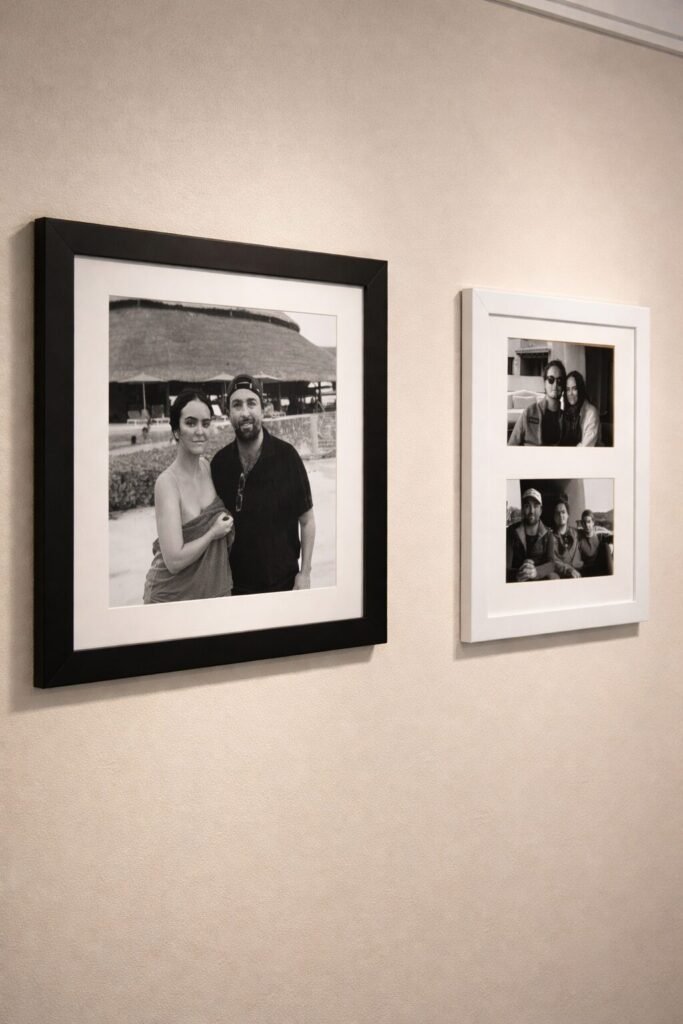 Fotografía enmarcada a medida con acabado de museo en LAF