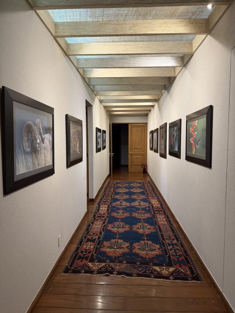 Cómo colgar una pieza Fine Art enmarcada (pesos y herrajes)