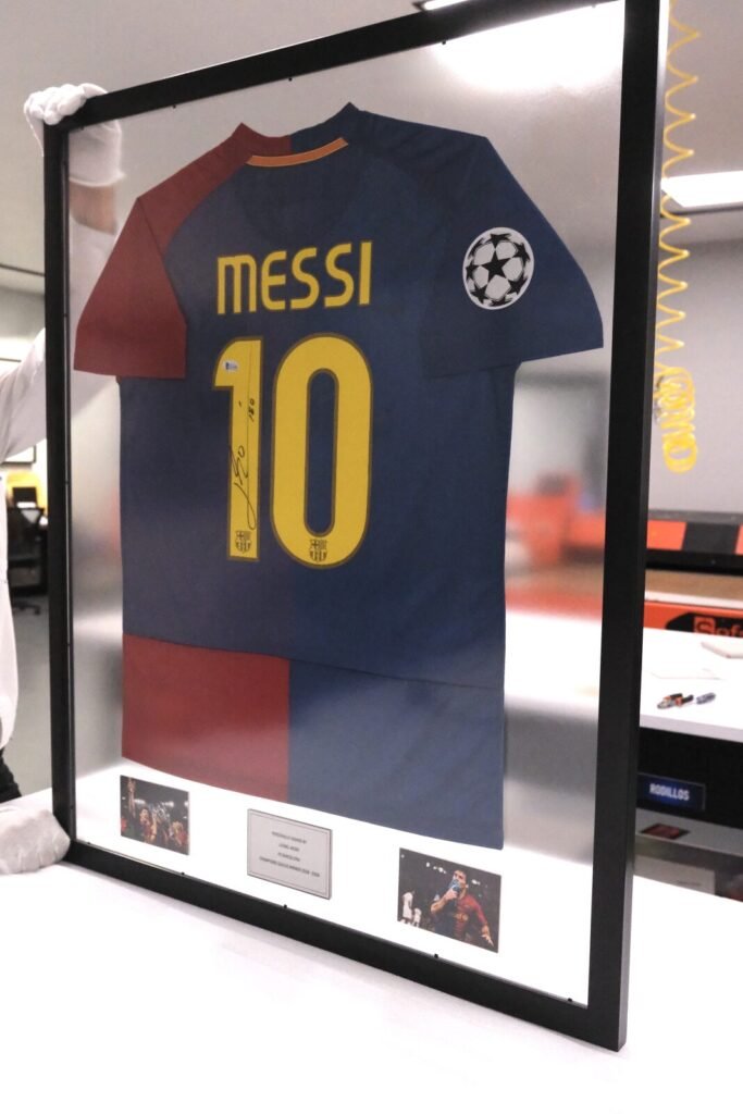 Fotografía enmarcada a medida con acabado de museo en LAF
