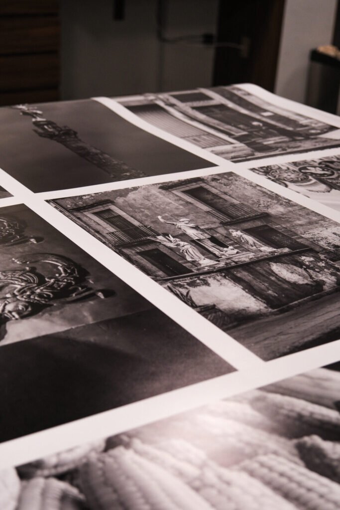 Impresión Fine Art en papel de algodón revisada en el laboratorio LAF