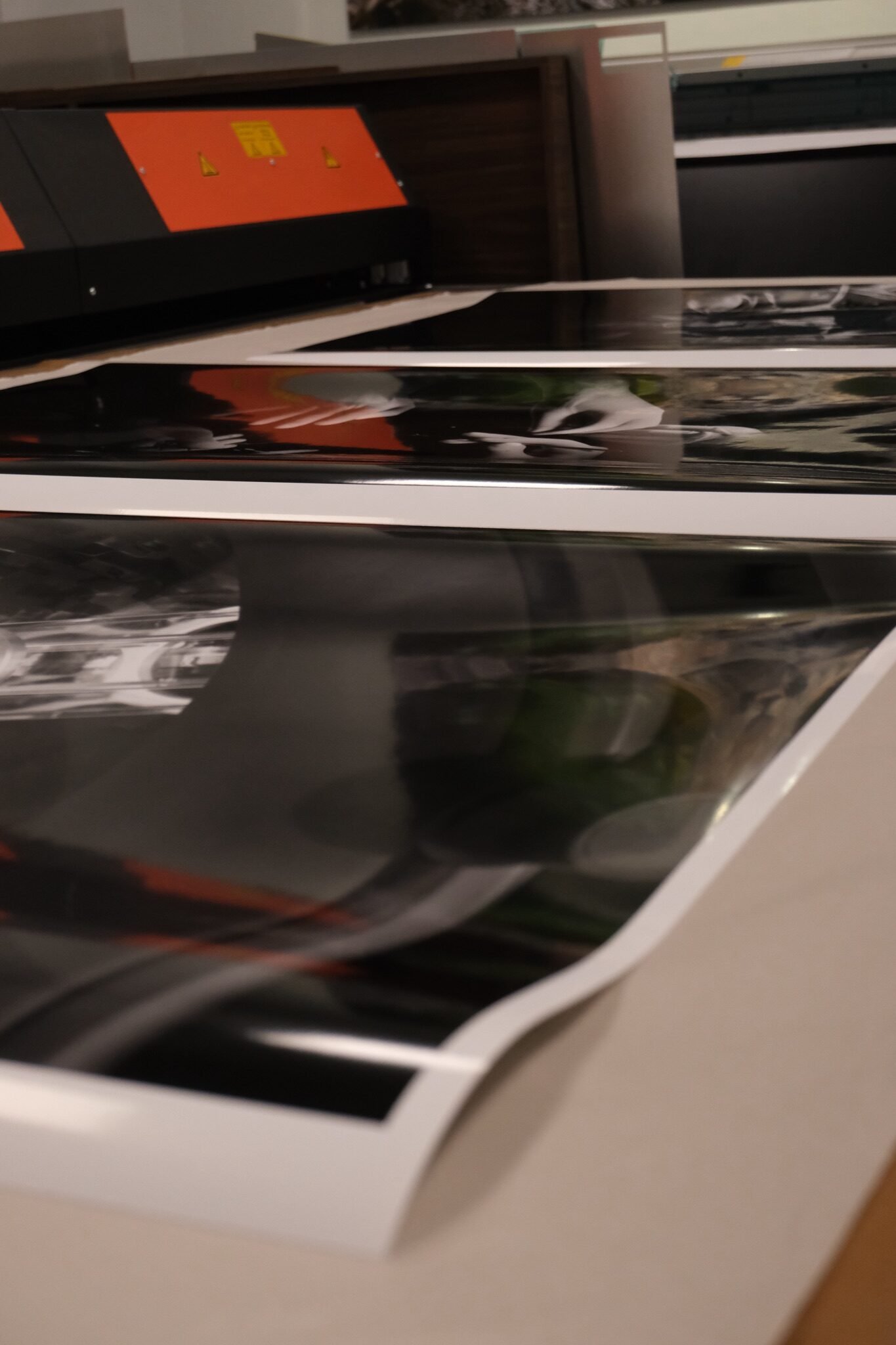 Impresión Fine Art en blanco y negro sobre papel de algodón en LAF, Naucalpan
